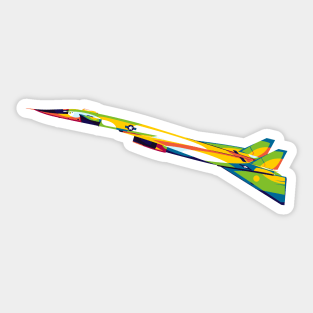 XB-70 in Pop Art Sticker